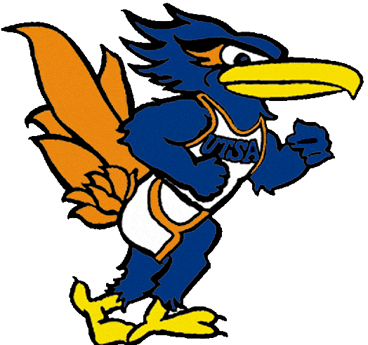 Texas-SA Roadrunners 1996-2007 Mascot Logo iron on transfers for clothing